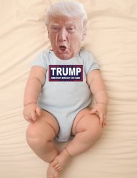Crying Trump Baby Meme Template