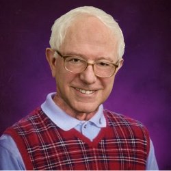 Bad Luck Sanders Meme Template