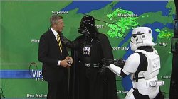 Darth Vader Choking Weatherman Meme Template