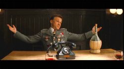 Hans Landa Shrug Meme Template