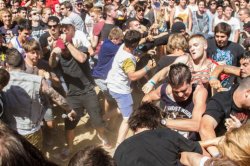 Mosh pit Meme Template