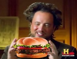 Mr history hamburger  Meme Template