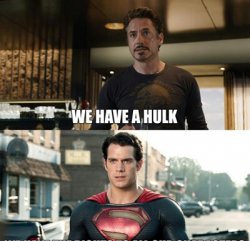 we have a hulk Meme Template