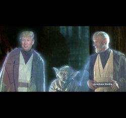 Trump Jedi Meme Template