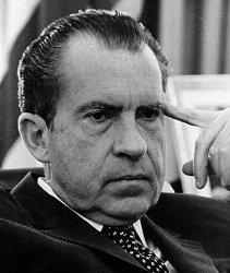 Contemplating Nixon Meme Template