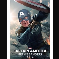 Bernie Sanders - Captain America Meme Template