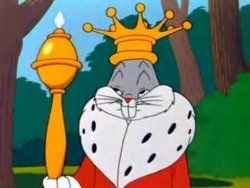 Bugs Bunny King Meme Template