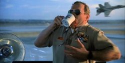 Top Gun Coffe Spill Meme Template