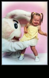 Evil Easter Bunny Meme Template