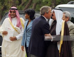 George Bush with Saudi Leaders Meme Template