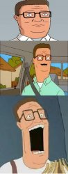 Bad Pun Hank Hill Meme Template