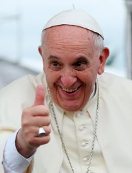 Pope Francis Thumbs Up Meme Template