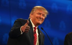 Trump thumbs up Meme Template