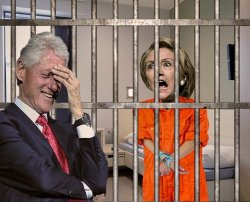 Hillary Jail Meme Template