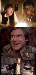 Bad Pun Han Solo Meme Template