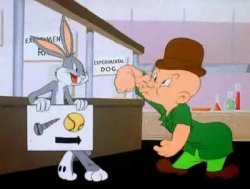 Screwball crazy confused - Bugs Bunny Meme Template