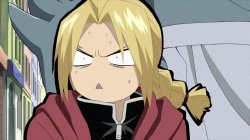 Edward Elric Angry/Shocked Meme Template