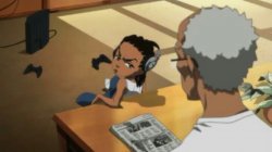 Boondocks Pause No Homo Meme Template