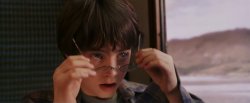 Harry Potter Glasses Reparo Repair Scene Granger Train Meme Template