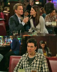 How i met your mother Barney and Ted Meme Template