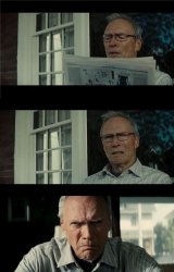 Bad Eastwood Pun Meme Template