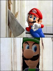luigi Meme Template