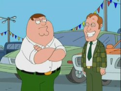 Family Guy, Salesman Meme Template