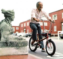 Sid James on a chopper  Meme Template