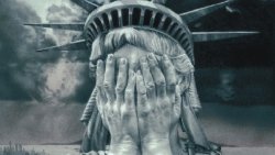 Statue of Liberty Crying Meme Template