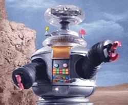 ROBOT Lost in Space TV Meme Template