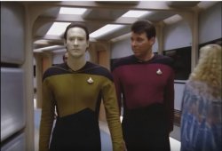 Data & Riker Meme Template