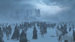 White Walkers marching Meme Template