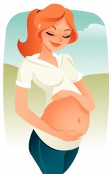 Pregnant redhead Meme Template