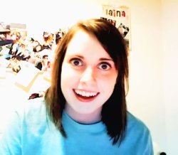 overly attached gf Meme Template