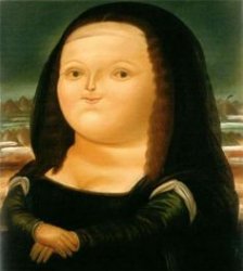 Fat Mona Lisa Meme Template
