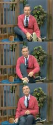 Bad Pun Mr. Rogers Meme Template