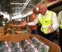 Malcom Turnbull Money Meme Template