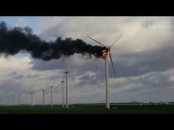 Wind turbine fire Meme Template