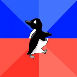 socially akward penguin copyright free Meme Template