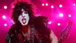 Kiss Paul Stanley pinl lighting  Meme Template