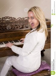 Excited piano Meme Template