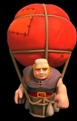 Clash Royale Balloon Giant Meme Template