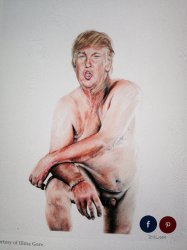 Nude Trump Meme Template