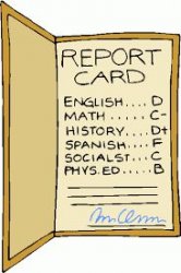 Bad report card Meme Template