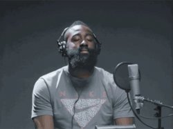 James Harden Headphones Meme Template