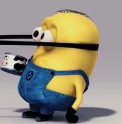 Minion Without Goggles Meme Template