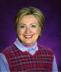 Bad Luck Hilary Meme Template