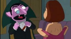 The Count and Meg Griffin Meme Template