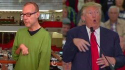 Trump Mocking Disabled Journalist Meme Template