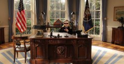 Hillary in the Oval Office Meme Template